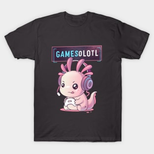 Gamesolotl - Axolotl Gamer T-Shirt